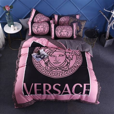 versace bedding|Versace style bedroom set.